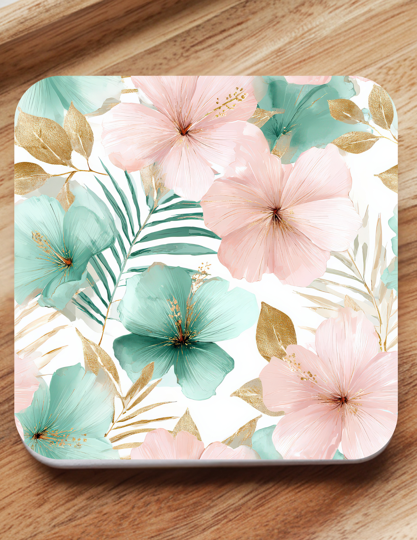 Coastal Luxe Coaster Set (5 Pack) | Nautical, Jellyfish, Sailboats & Floral Summer Designs