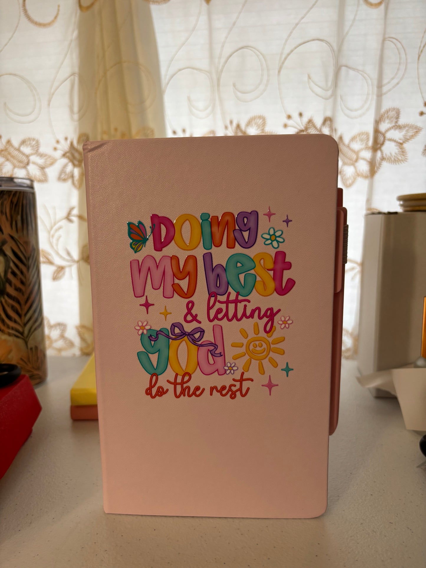 DOING MY BEST JOURNAL| MOTIVATIONAL NOTEBOOK| CUTE SELF LOVE JOURNAL| GIFT FOR HER| GIFT FOR CHURCH