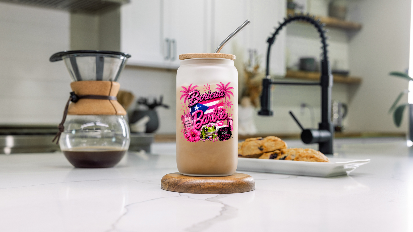 Boricua Barbie Frosted Libby Cup