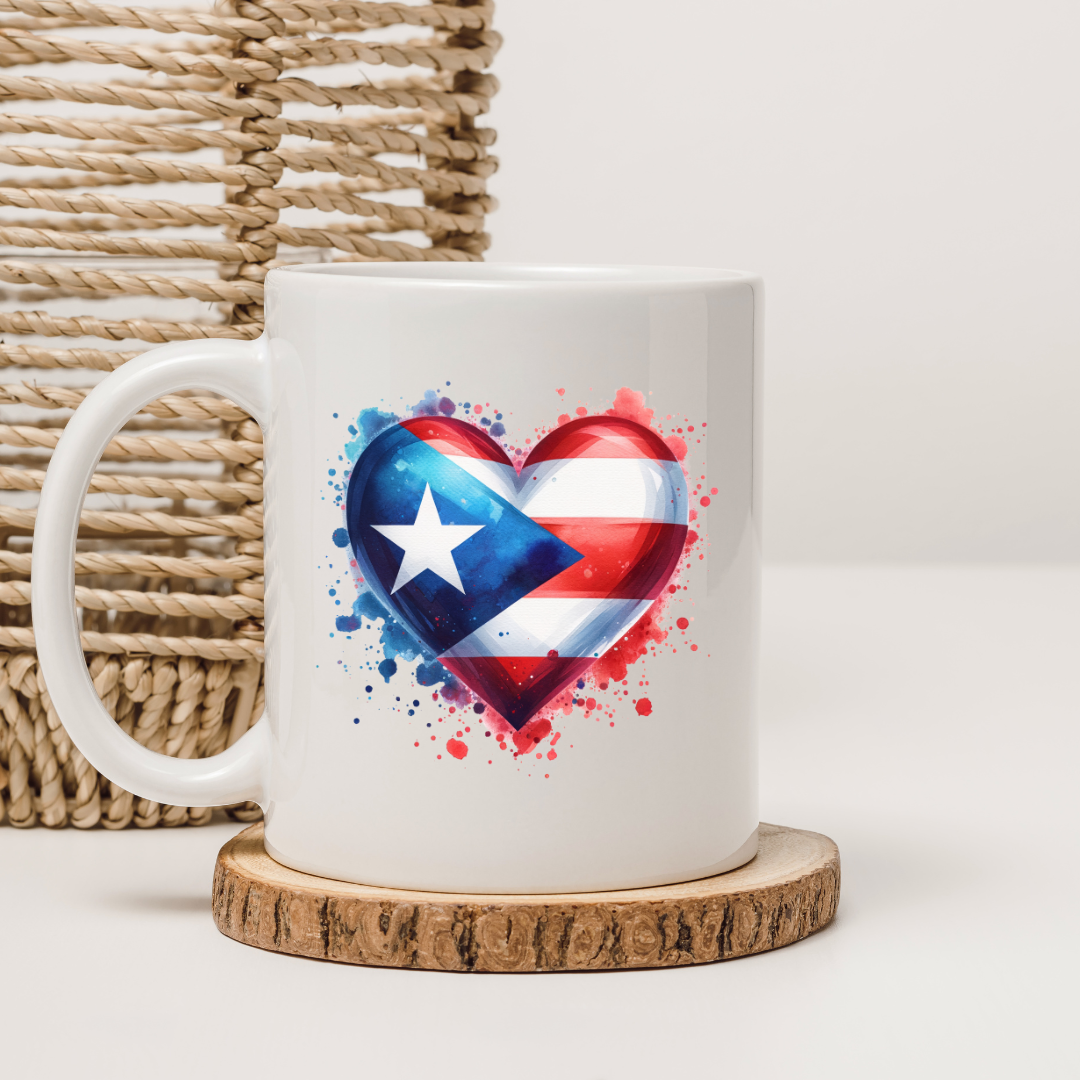 PR HEART COFFEE MUG